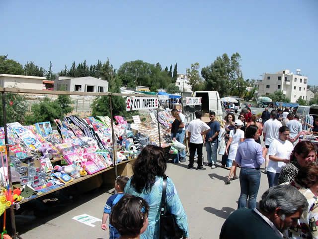 Paphos, Sunday market